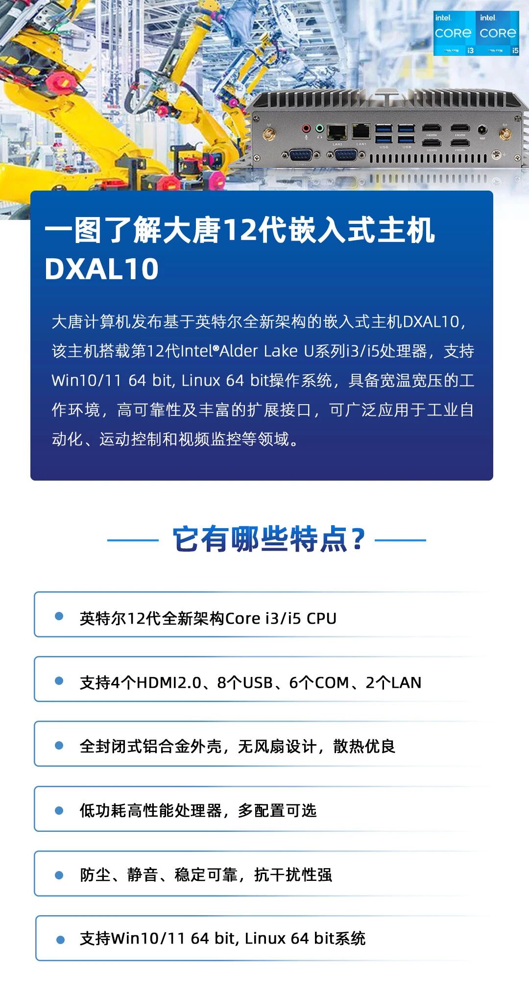 新品 | 完美平台第12代Alder Lake平台工控机，满足各应用需求
